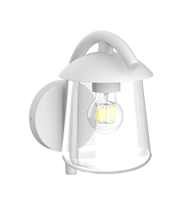 Parrot Bend Flat Top Glas Vägglampa HR60673 Parrot Bend Flat Top Glas Vägglampa HR60673