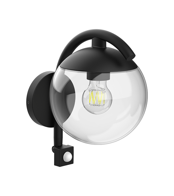 Parrot Bend Round Glas Induktion Vägglampa HR60671S Parrot Bend Round Glas Induktion Vägglampa HR60671S