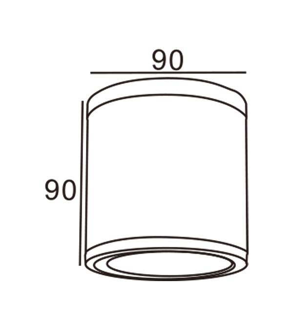 90 Öppet monterad vägglampa HR10201 90 Öppet monterad vägglampa HR10201