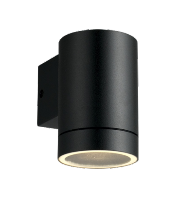 75 runda aluminiumrör envägs vägglampa HR60273 75 runda aluminiumrör envägs vägglampa HR60273