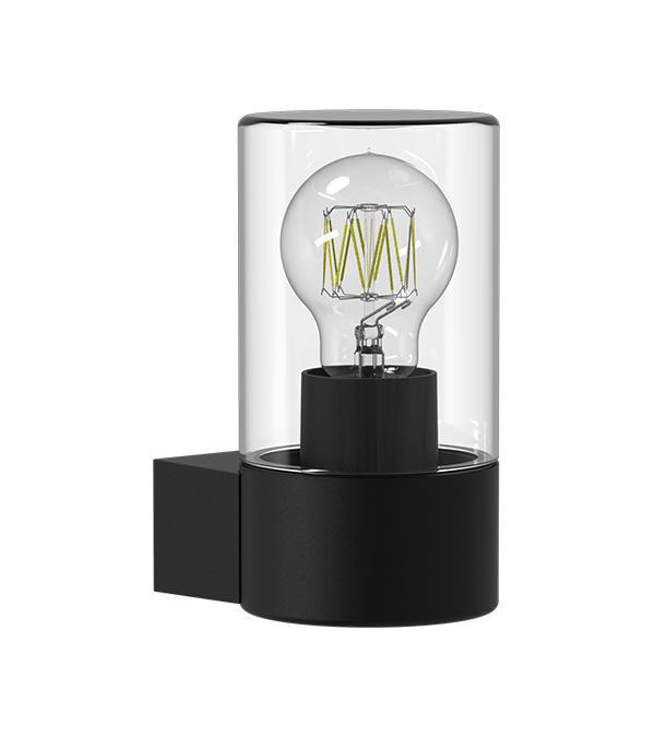Enkelt huvud, rund glasvägglampa HR60463 Enkelt huvud, rund glasvägglampa HR60463