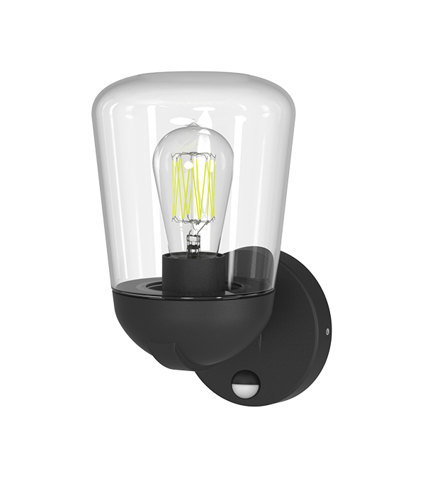 Induktionsvägglampa med platt glaskåpa HR60112S Induktionsvägglampa med platt glaskåpa HR60112S