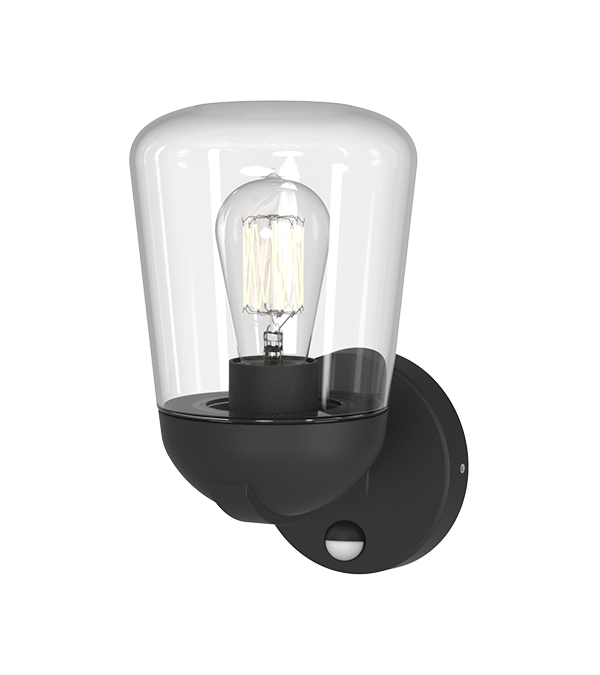 Induktionsvägglampa med platt glaskåpa HR60112S Induktionsvägglampa med platt glaskåpa HR60112S