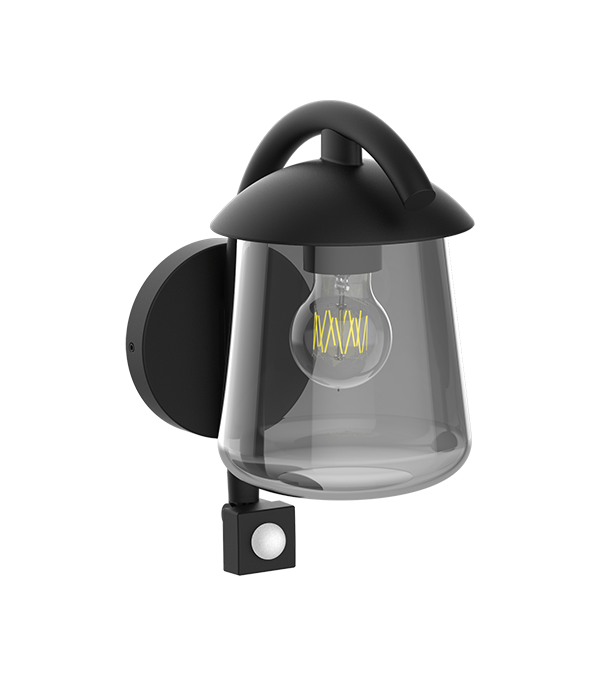 Parrot Bend Flat Top Glas Induktion Vägglampa HR60673S Parrot Bend Flat Top Glas Induktion Vägglampa HR60673S