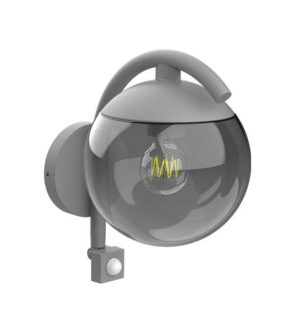 Parrot Bend Round Glas Induktion Vägglampa HR60671S Parrot Bend Round Glas Induktion Vägglampa HR60671S