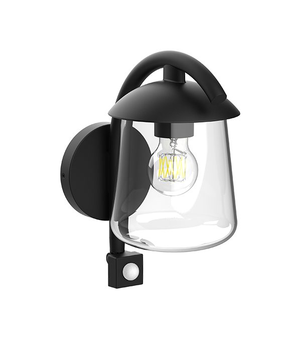 Parrot Bend Flat Top Glas Induktion Vägglampa HR60673S Parrot Bend Flat Top Glas Induktion Vägglampa HR60673S