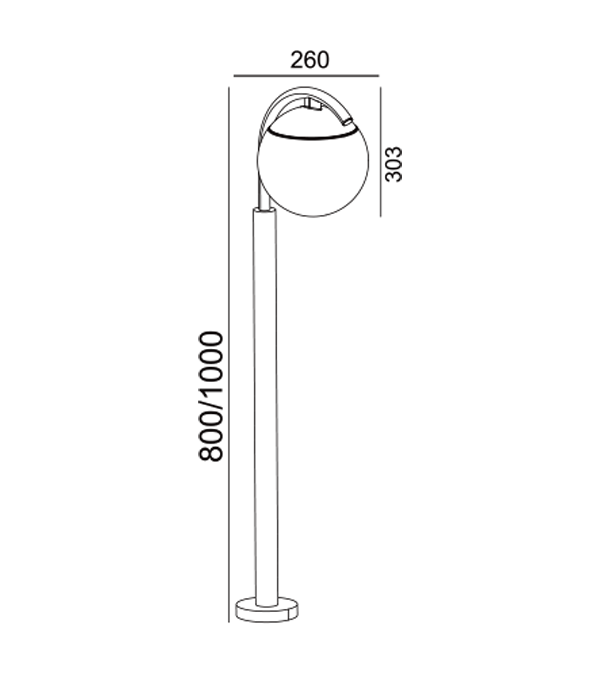 Parrot Round Glas Garden Light HR60691-800 Parrot Round Glas Garden Light HR60691-800