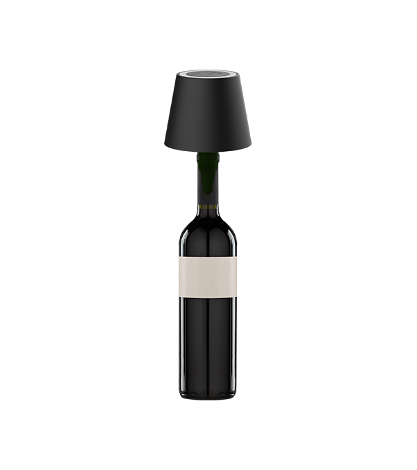 Laddningsbordslampa för vinflaska av skugga HR95045 Laddningsbordslampa för vinflaska av skugga HR95045