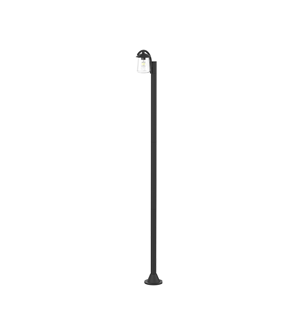 Enkelt huvud, platt trädgårdslampa HR60702 Enkelt huvud, platt trädgårdslampa HR60702