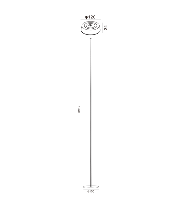 1090 Hög platt laddningsbordslampa HR90053-1090 1090 Hög platt laddningsbordslampa HR90053-1090