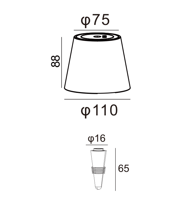 Laddningsbordslampa för vinflaska av skugga HR95045 Laddningsbordslampa för vinflaska av skugga HR95045