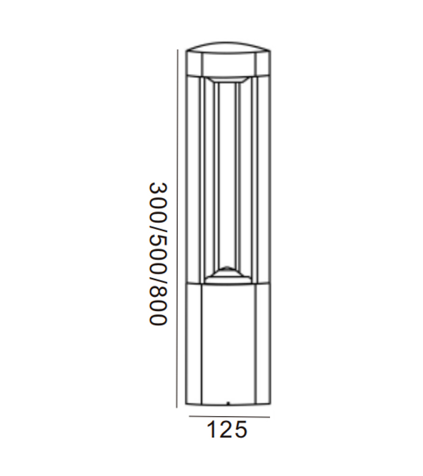 125 Triangel LED Trädgårdsljus HR60031-800-LED 125 Triangel LED Trädgårdsljus HR60031-800-LED