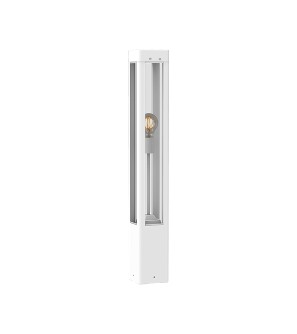 Trädgårdsljus i fyrsidigt glas HR60041-800 Trädgårdsljus i fyrsidigt glas HR60041-800