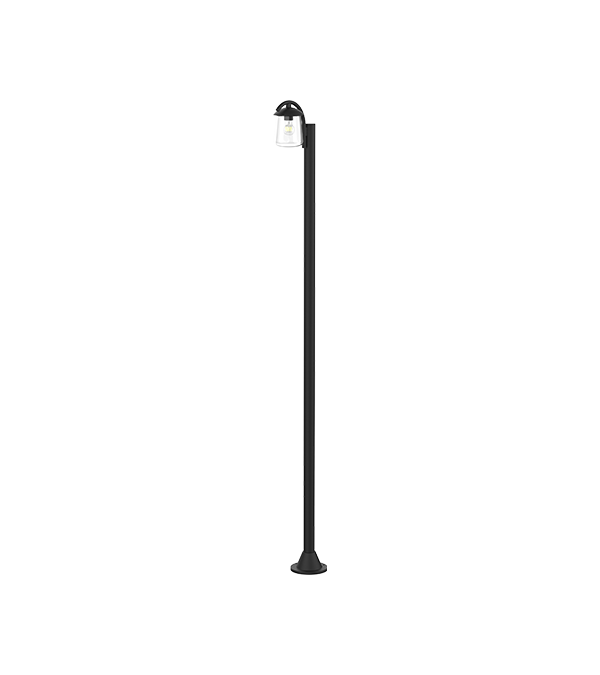 Enkelt huvud, platt trädgårdslampa HR60702 Enkelt huvud, platt trädgårdslampa HR60702