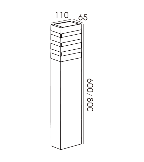 90 kvadrat tre lager transparent trädgårdsljus HR60064-600 90 kvadrat tre lager transparent trädgårdsljus HR60064-600