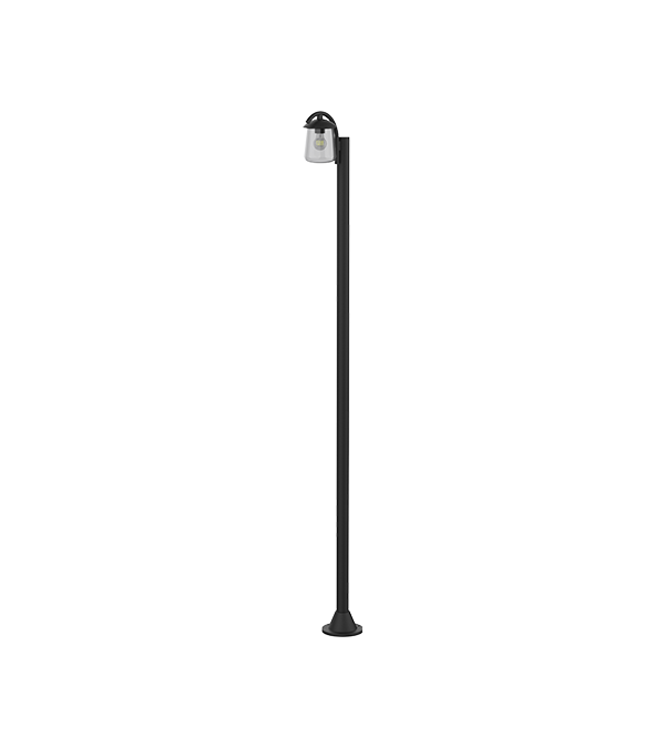 Enkelt huvud, platt trädgårdslampa HR60702 Enkelt huvud, platt trädgårdslampa HR60702