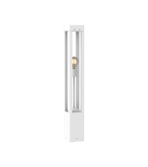 Trädgårdsljus i fyrsidigt glas HR60041-300 Trädgårdsljus i fyrsidigt glas HR60041-300