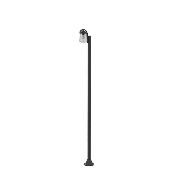 Enkelt huvud, platt trädgårdslampa HR60702 Enkelt huvud, platt trädgårdslampa HR60702