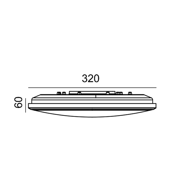 320 LED-takljus HR10003 320 LED-takljus HR10003