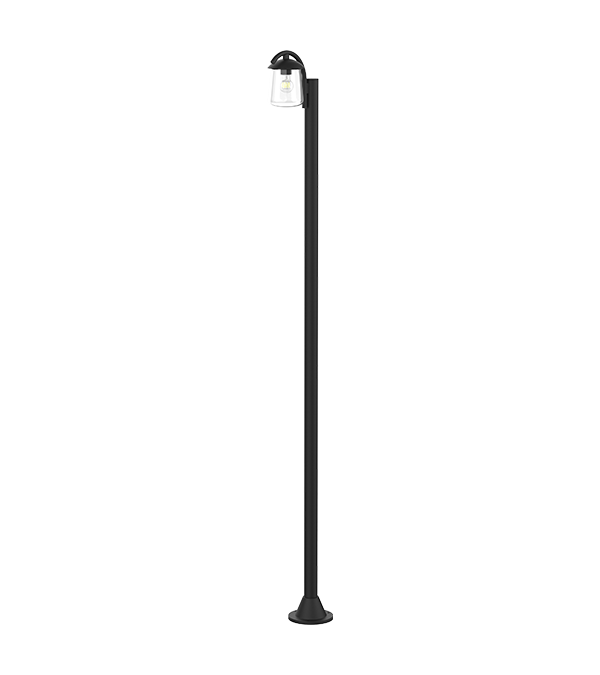 Enkelt huvud, platt trädgårdslampa HR60702 Enkelt huvud, platt trädgårdslampa HR60702
