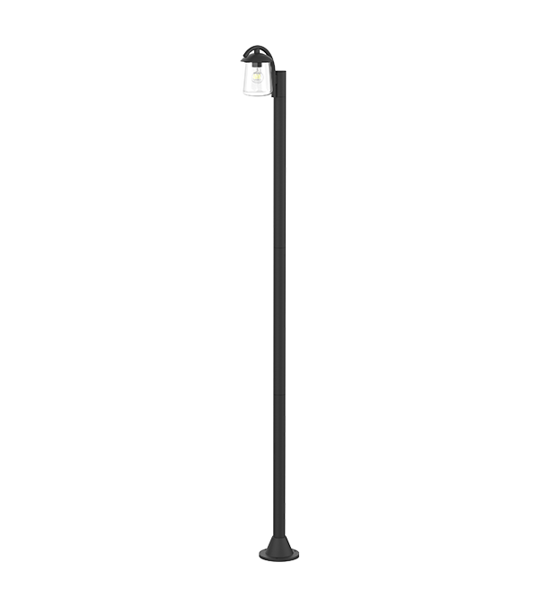 Enkelt huvud, platt trädgårdslampa HR60702 Enkelt huvud, platt trädgårdslampa HR60702